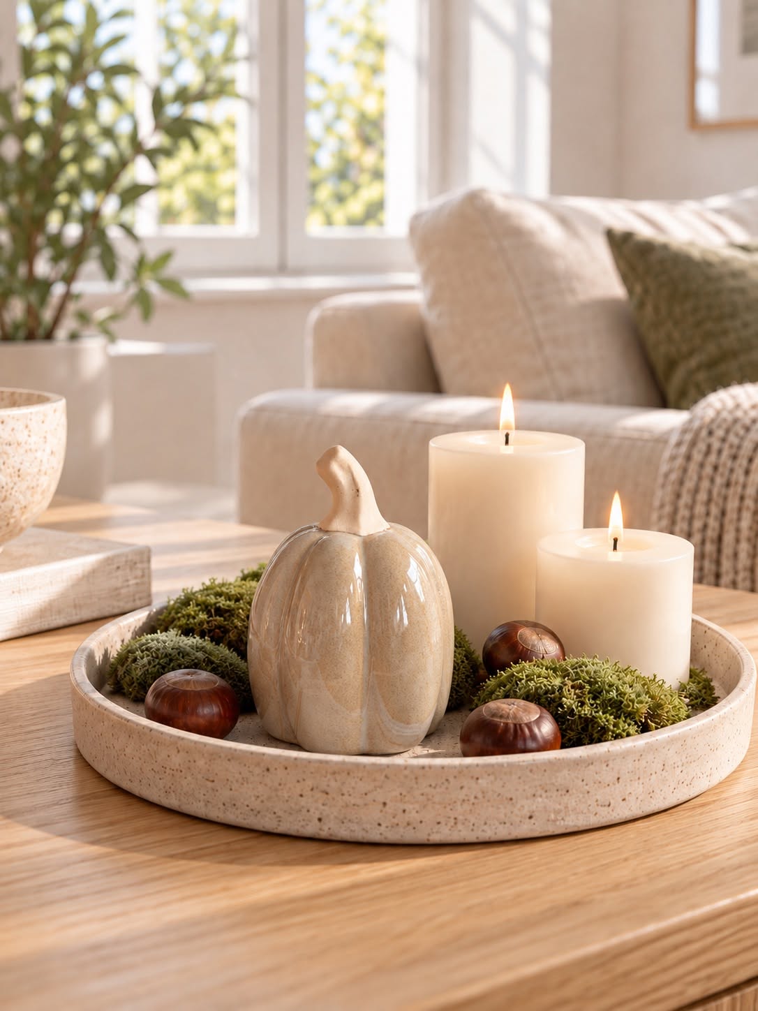 Pumpa keramik – beige