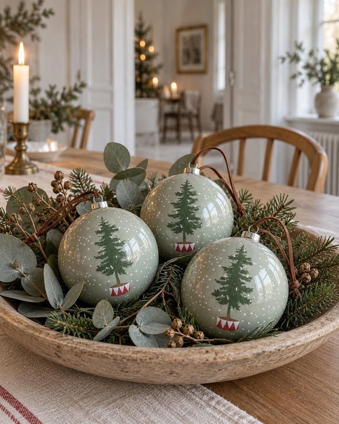 Julekugle Dia. 8cm – Juletræspynt