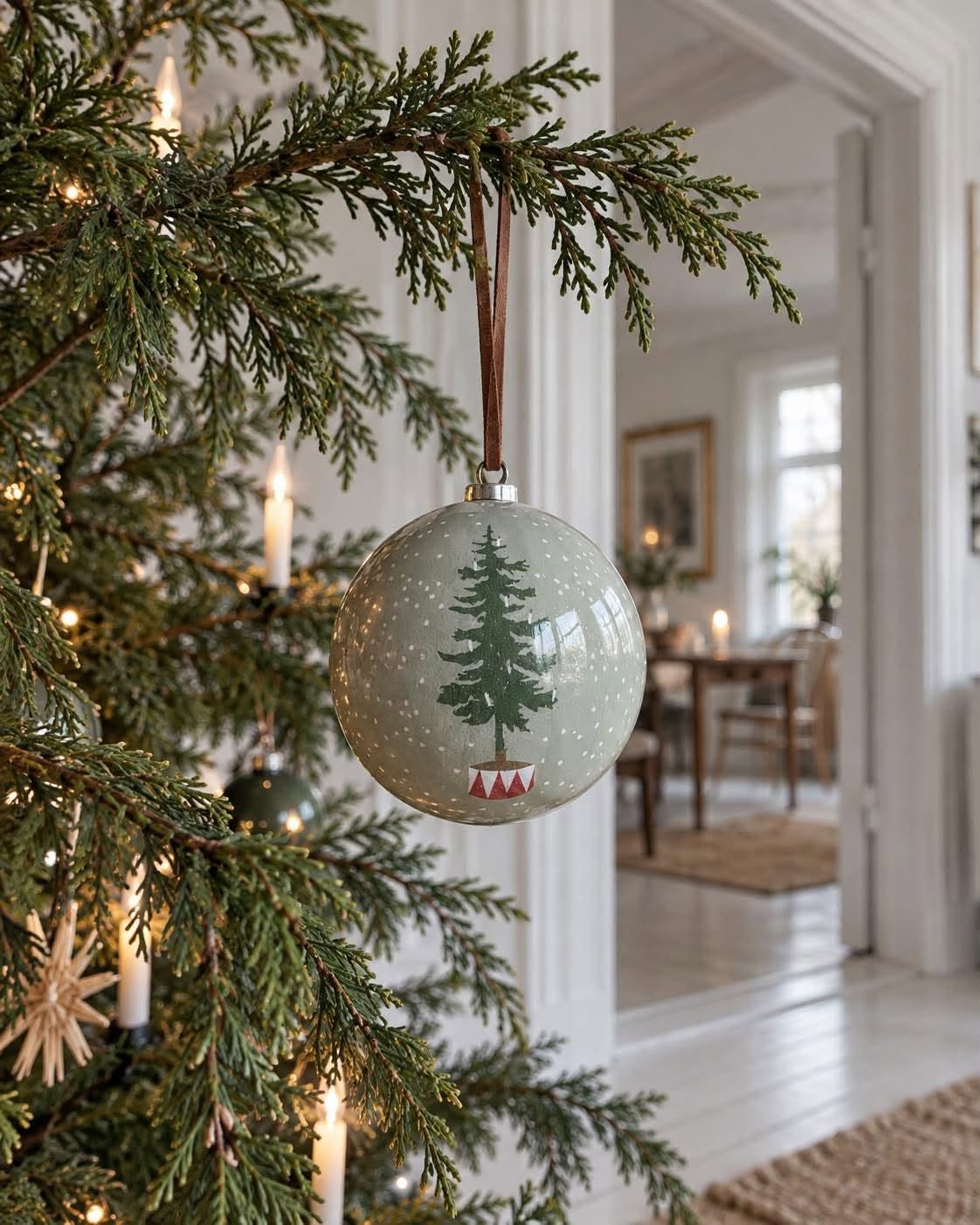 Julekugle Dia. 8cm – Juletræspynt