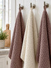 Kökshanddukar 3 st microfiber - Mokka