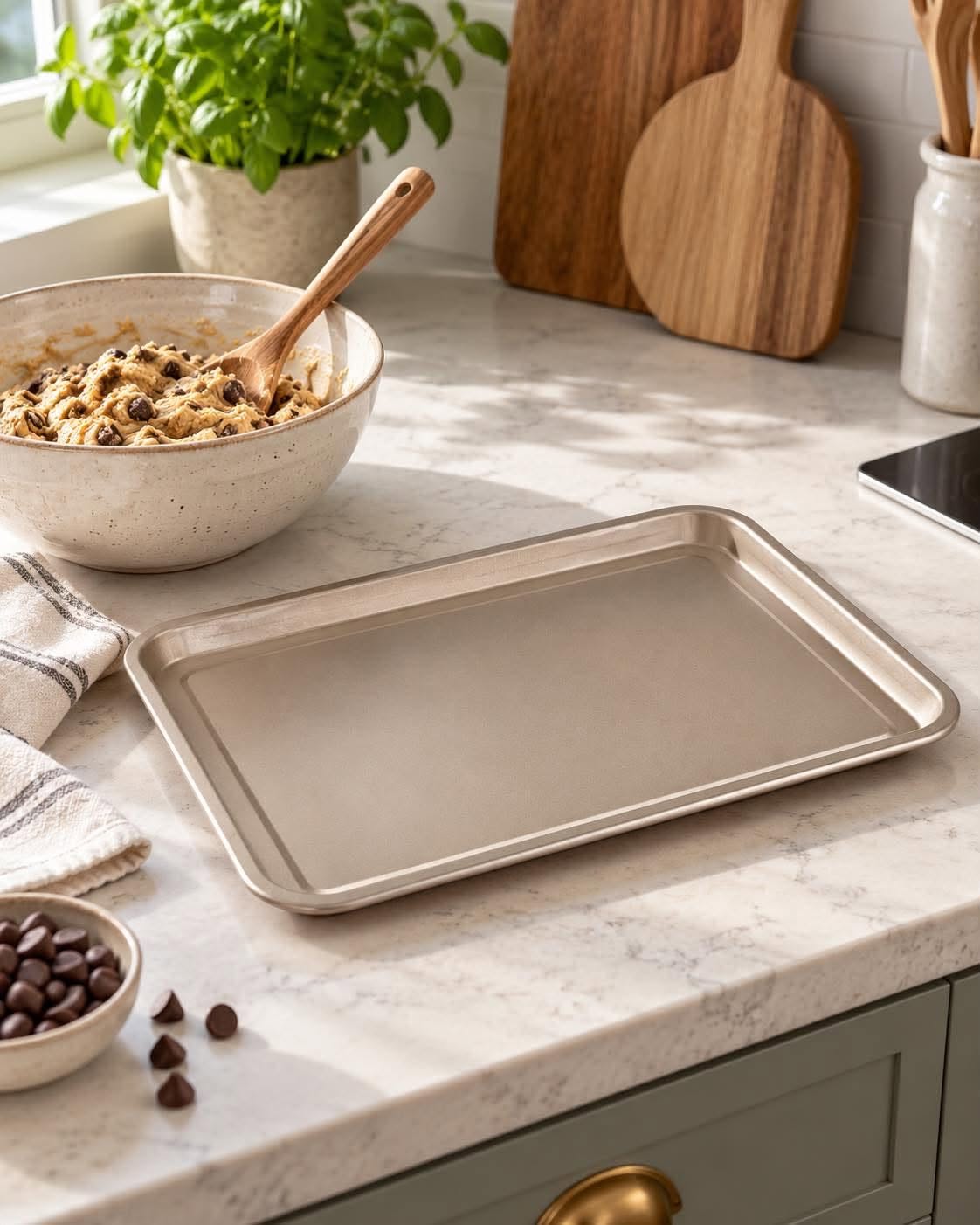 Långpanna 35x24 cm - Non-stick-beläggning Golden