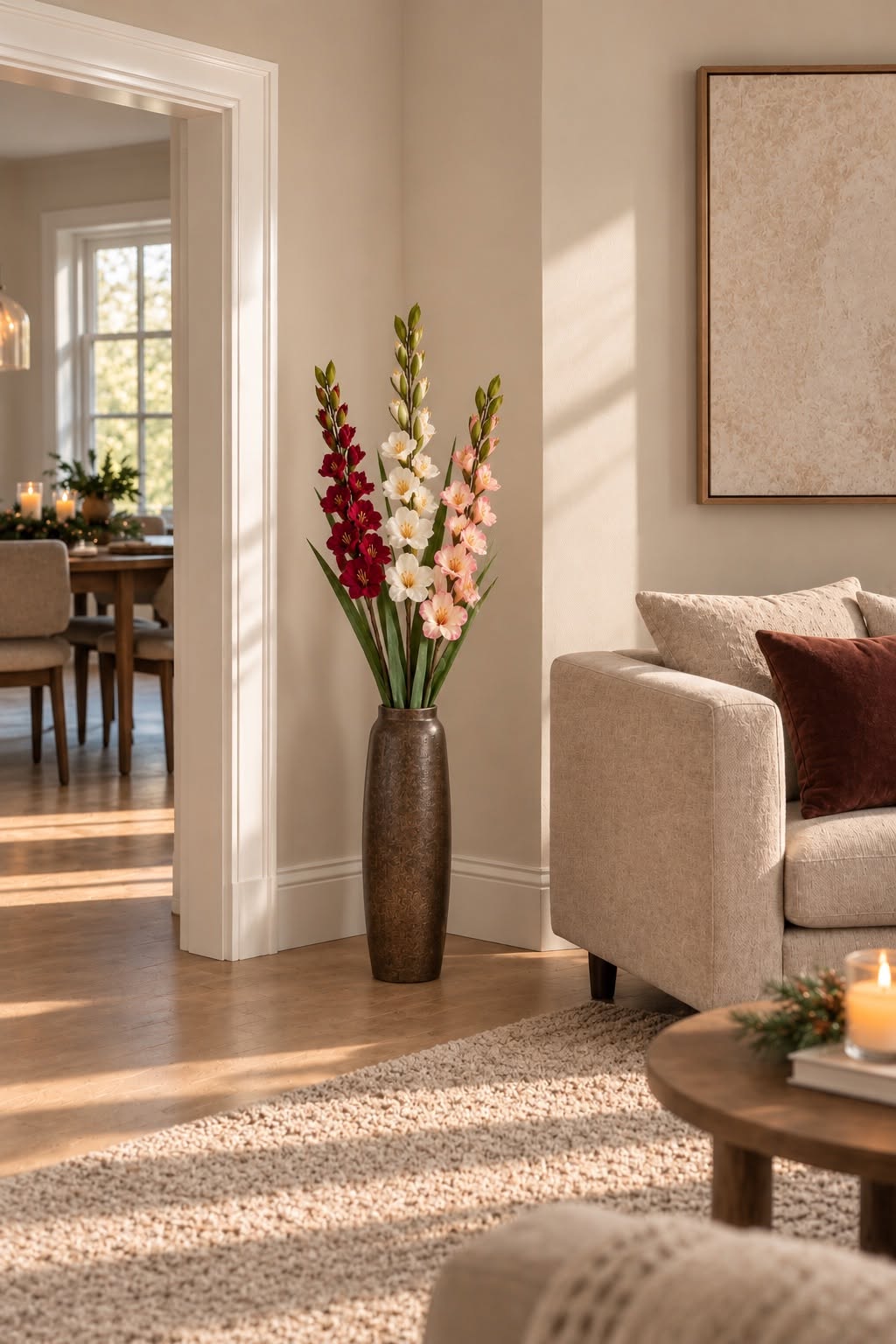 Gladiolus MIX – Konstgjord blomma