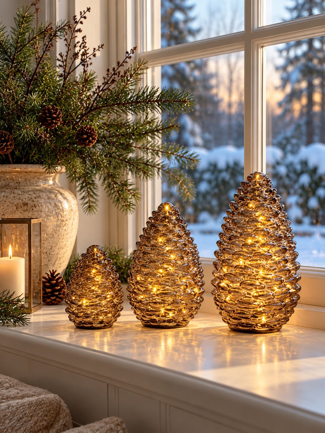Kotte med LED-ljus