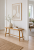 Bänk Oak nature 90 cm
