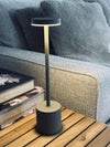 LED bordslampa KELLY Taupe - uppladdningsbar
