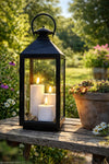 LED Utomhus Blockljus Set om 3 st - Vit