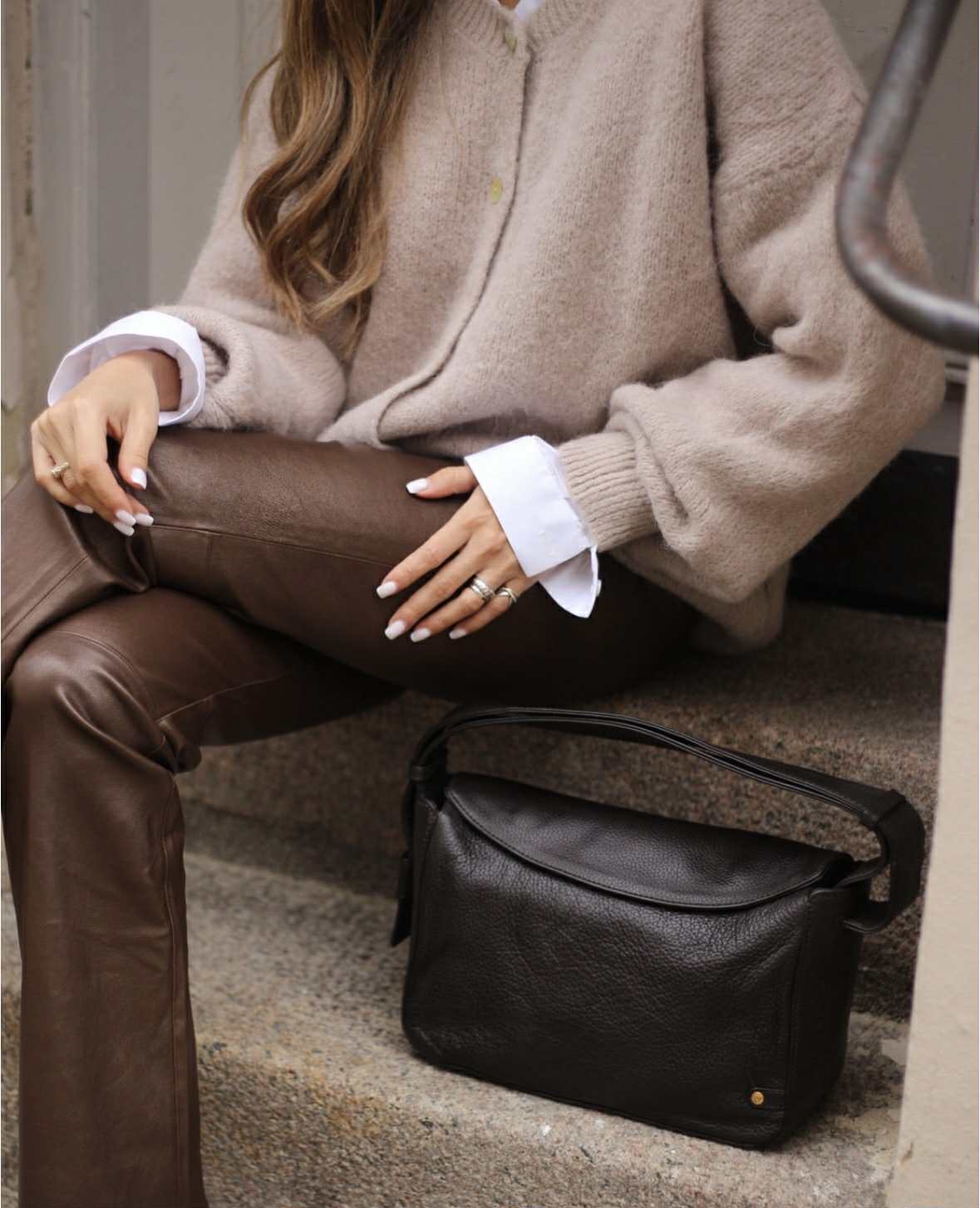 Axelväska Dalia - Svart