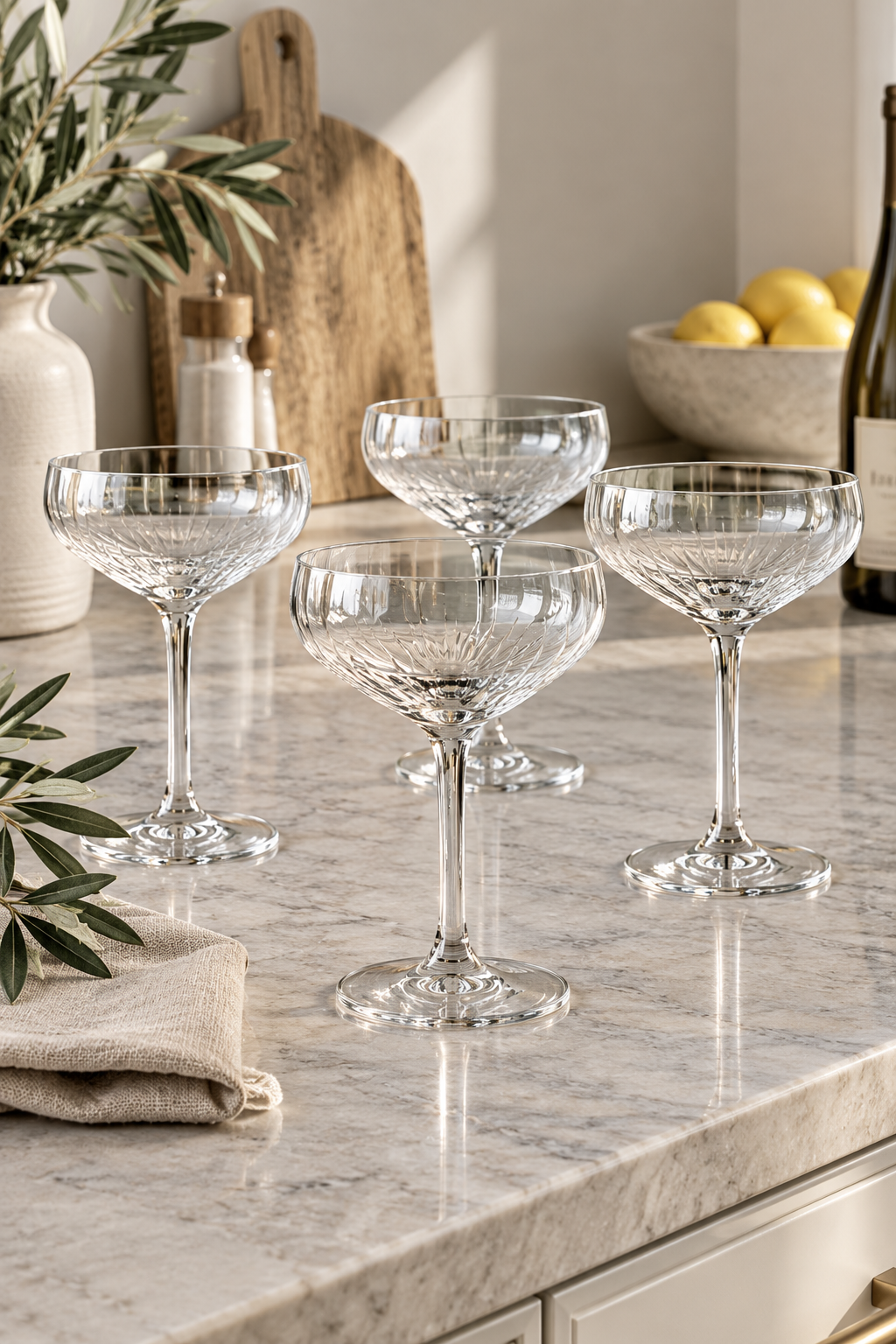 Cocktail CRYSTAL-glas - 4 st.