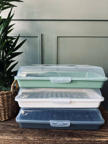 Kakfat med lock - Färgblandning