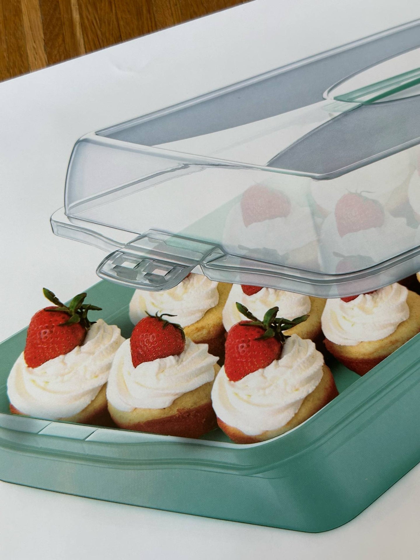 Kakfat med lock - Färgblandning