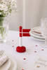 Dannebrog-flagga i keramik - 13 cm