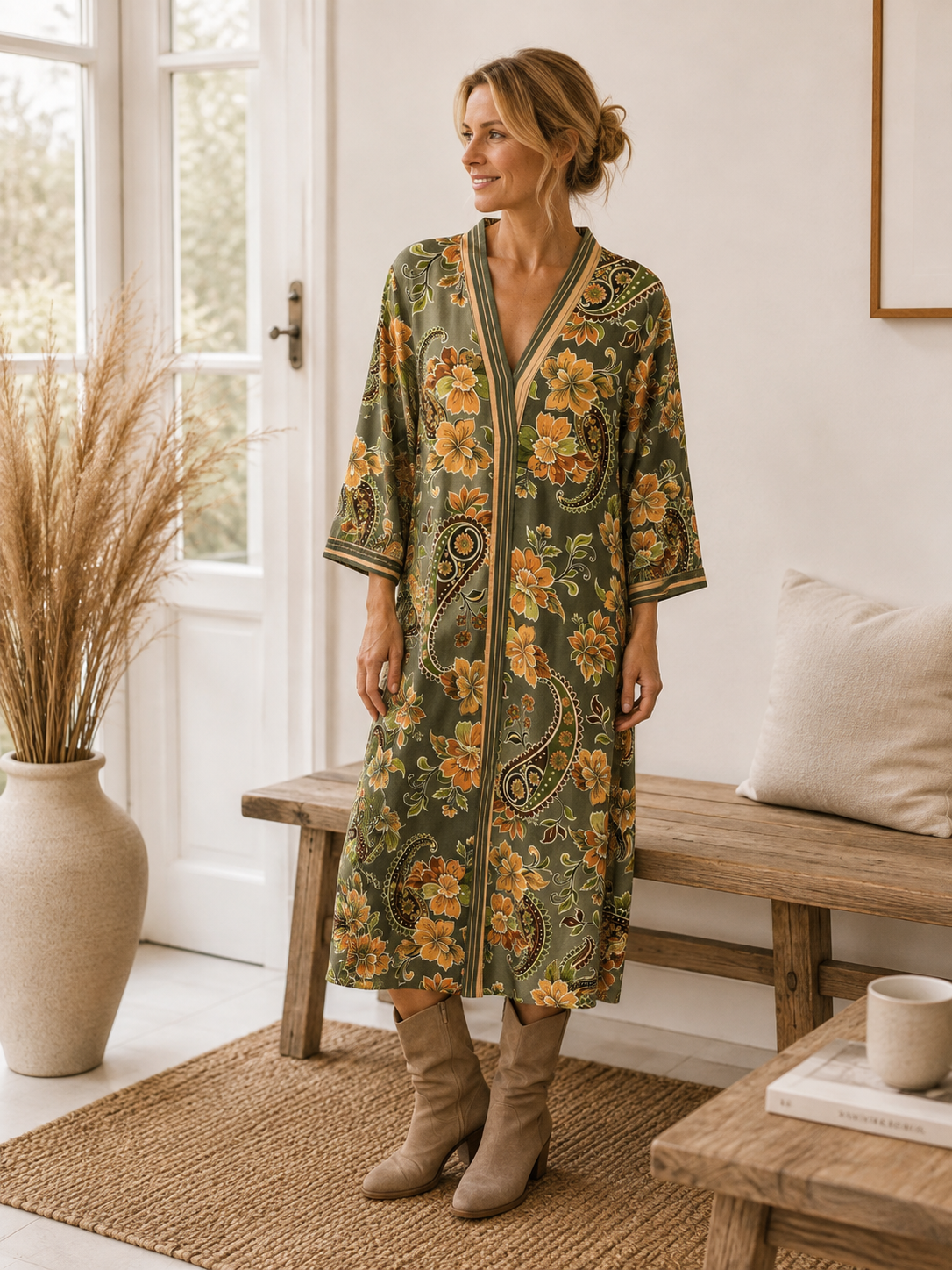 Klänning Stefania military
