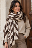 Tørklæde viscose - brown