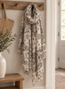 Sjal Viskos/ull - beige