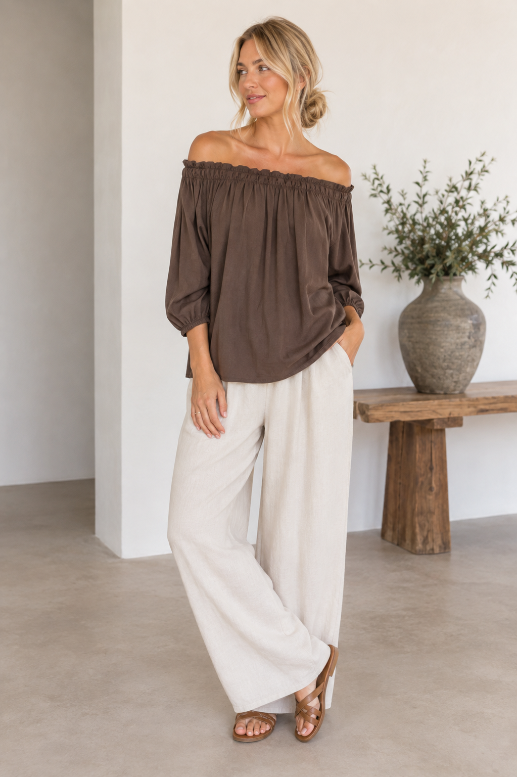 Blus Juniper moro