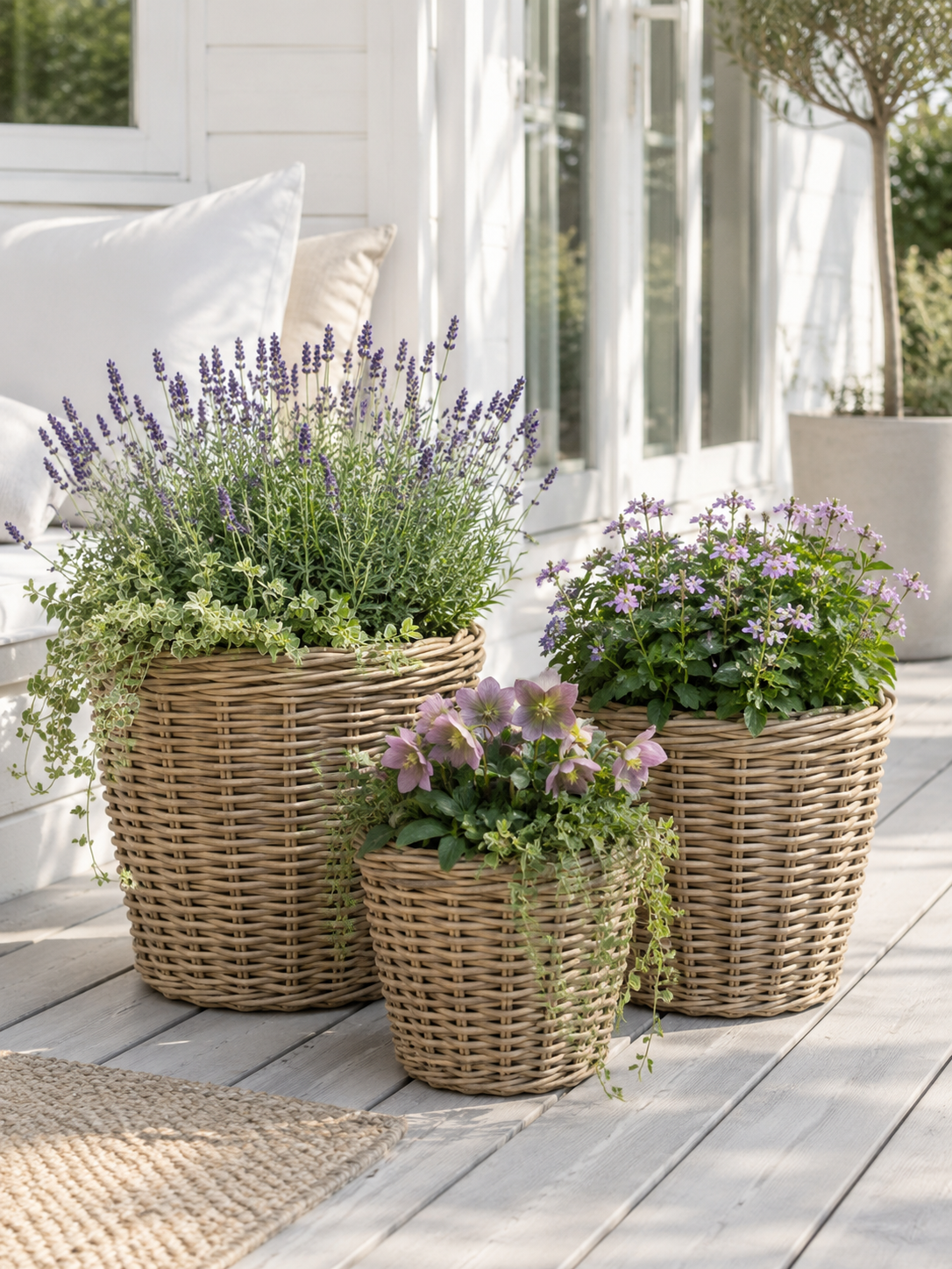 Plantkorgar i natur - 3 st