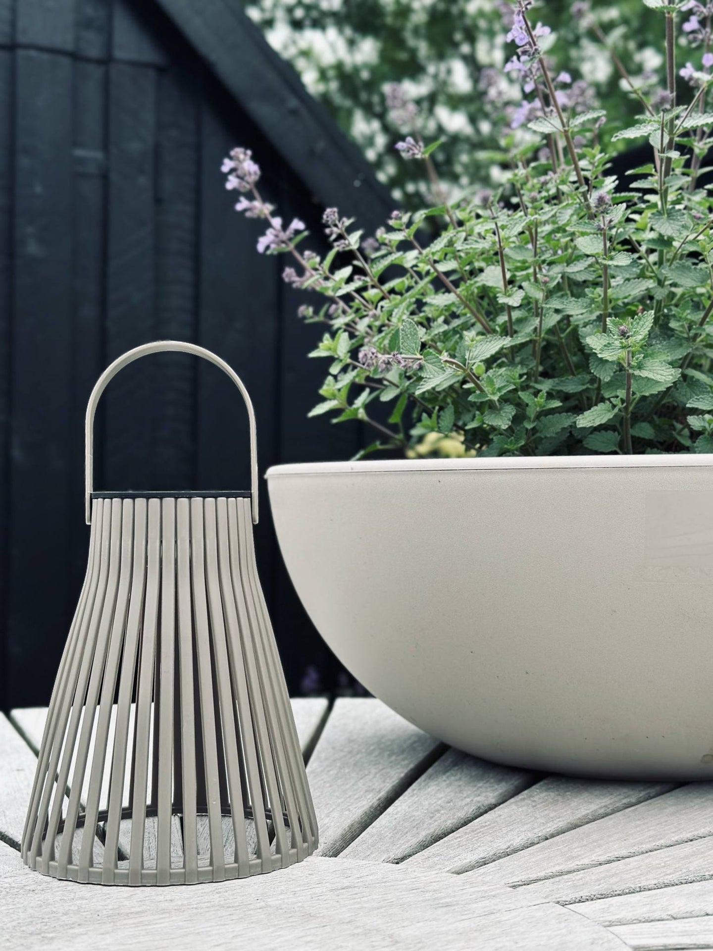 Lykta med solceller 14 cm - Flera färgalternativ