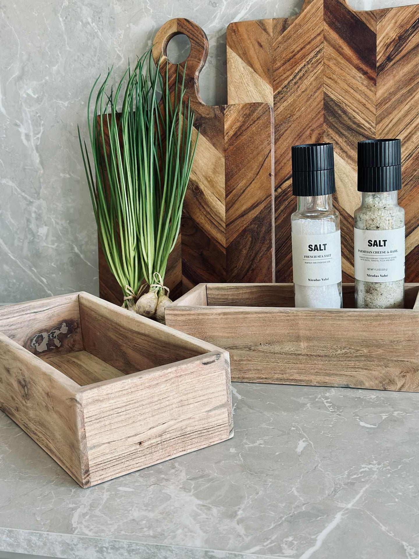 Förvaringslådor - Set med 2 st.