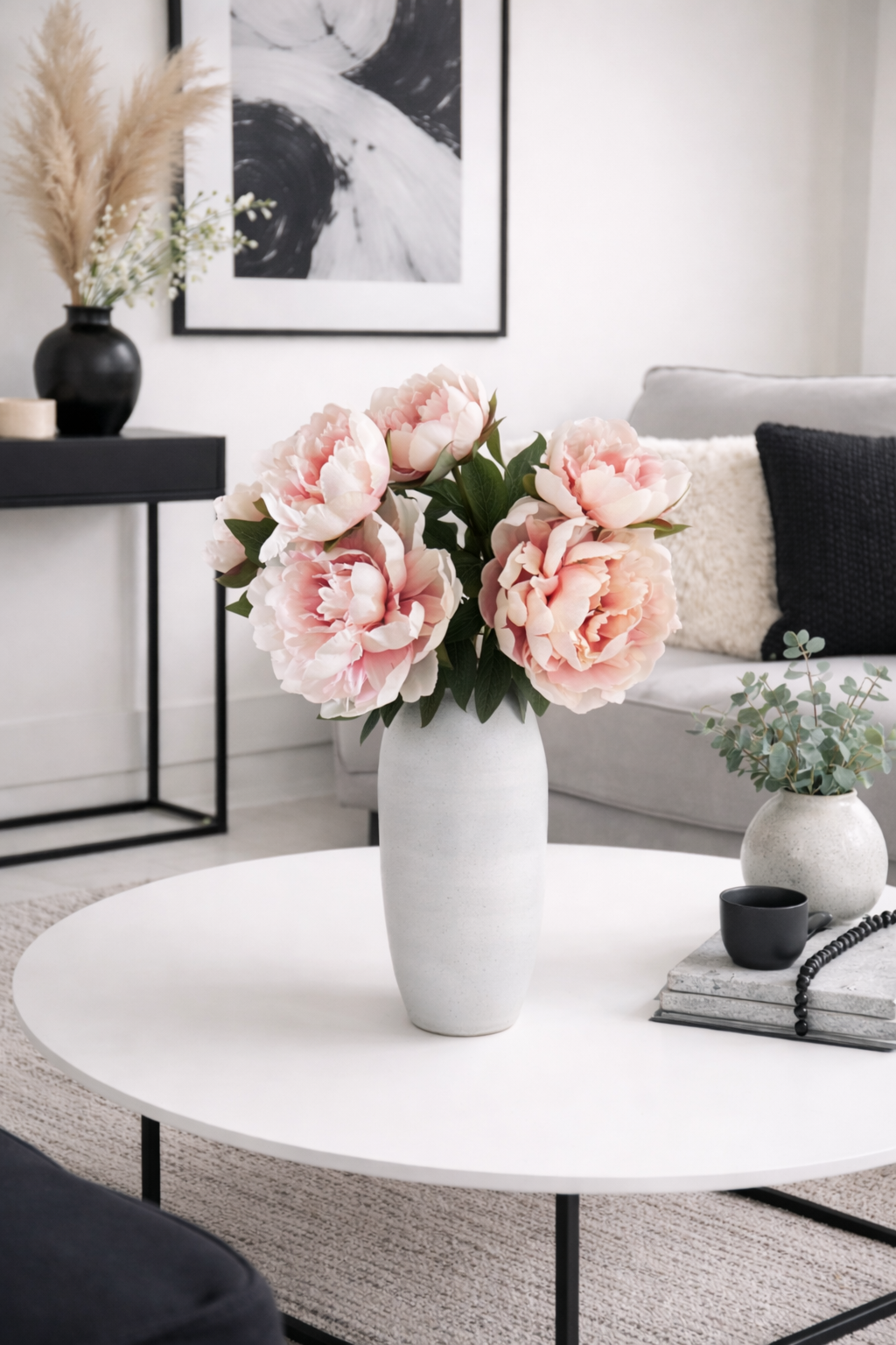 Blomma Pion rosa