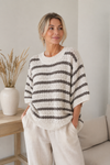 Stickad Nayeli - Beige