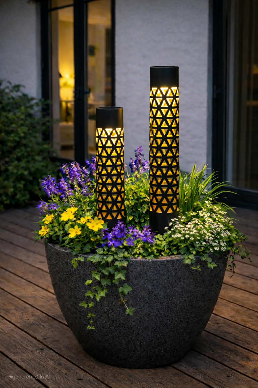Trädgårdslampa Black Nordic - Flera storlekar
