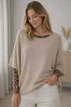 Blus Elissa camello