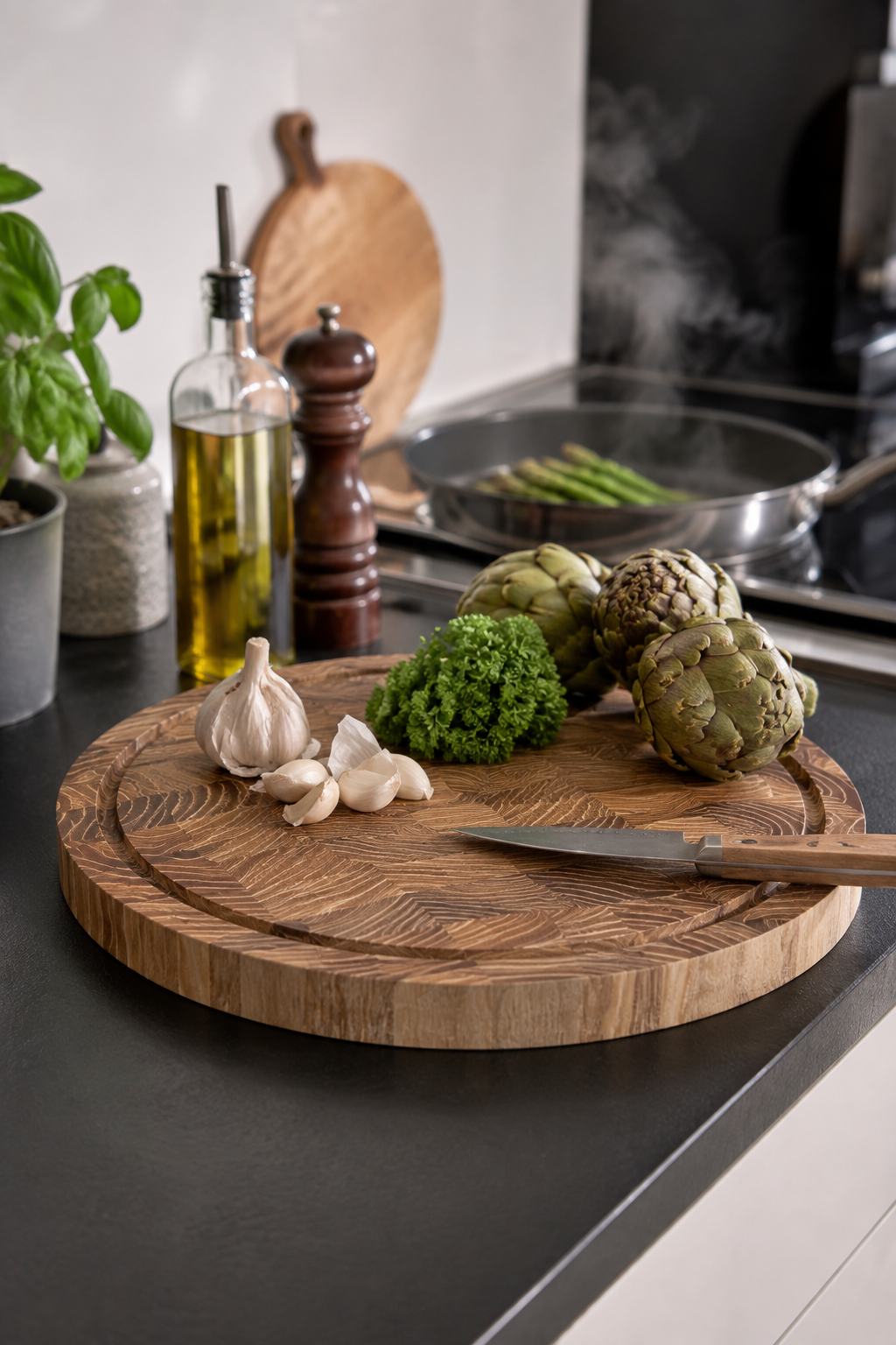 Skärbräda Teak