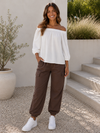 Blus Juniper off-white
