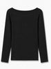 Blus Ingrid - Svart Cashmere mix