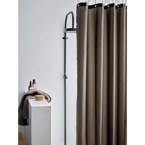 Duschdraperi - Taupe - 180 cm x 200 cm