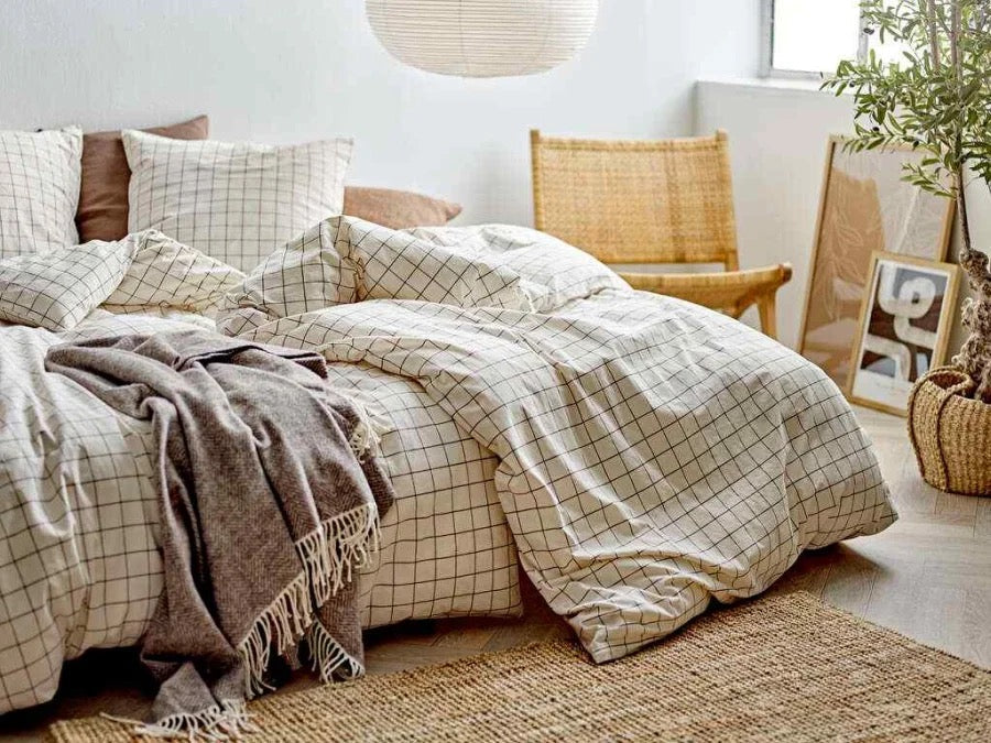 Påslakanset offwhite 140x200 - 63x60