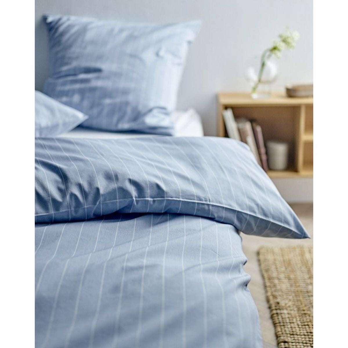 Sängkläder 2 set Södahl 140x220 cm - Linen Blue - inkl. sängbricka