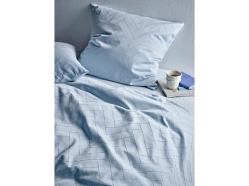 Påslakanset 2 Delar - Södahl - Tiles Linen Blue