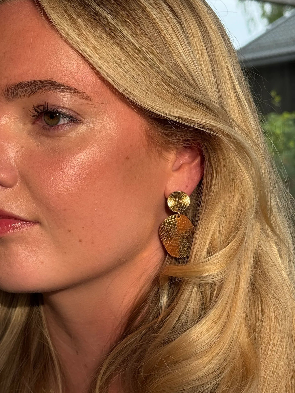 Örhängen ALBERTE - 18k förgyllda