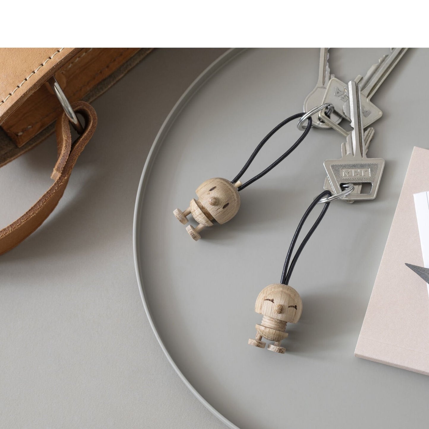 Hoptimist Nyckelring - Bimble - Rå Ek