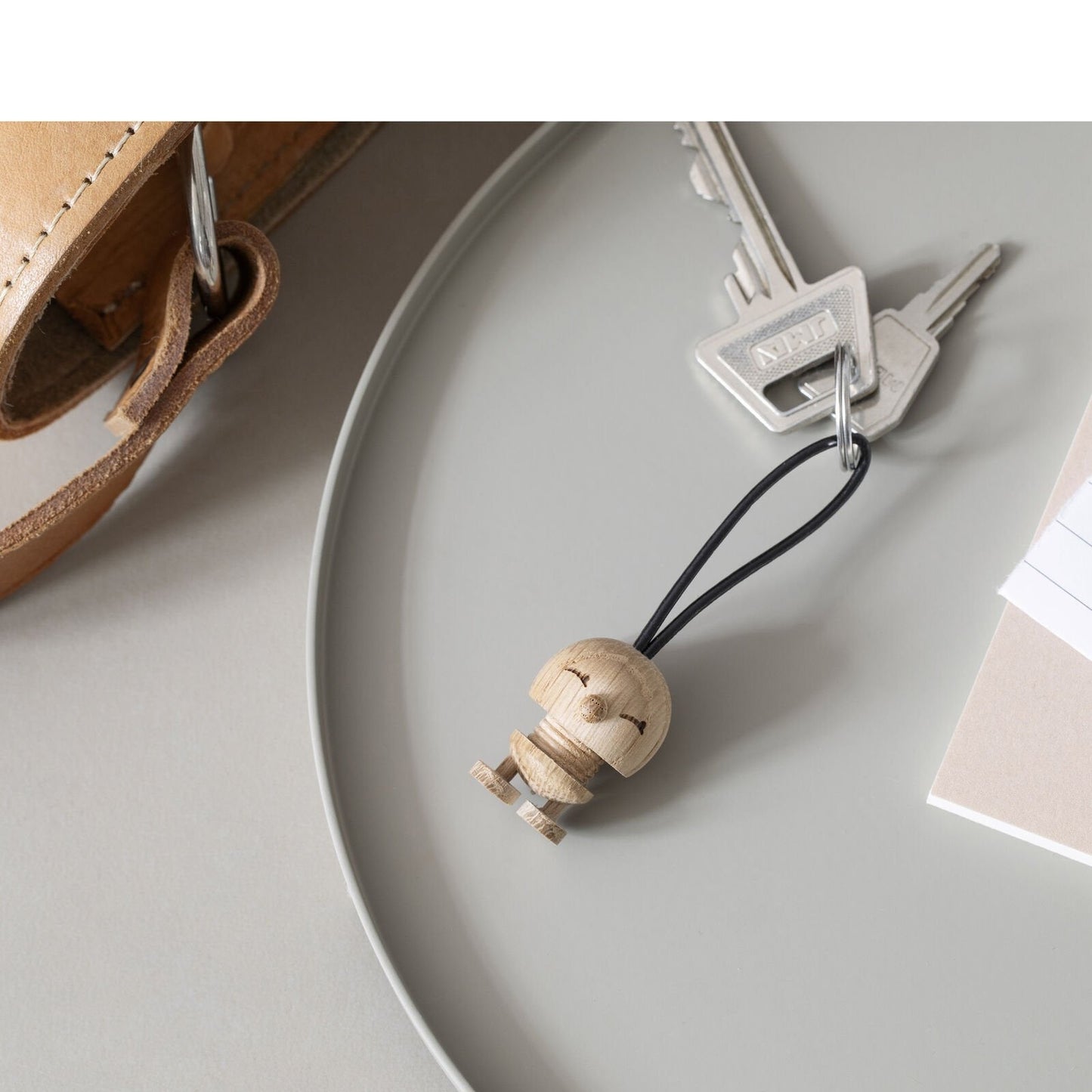 Hoptimist Nyckelring - Bimble - Rå Ek