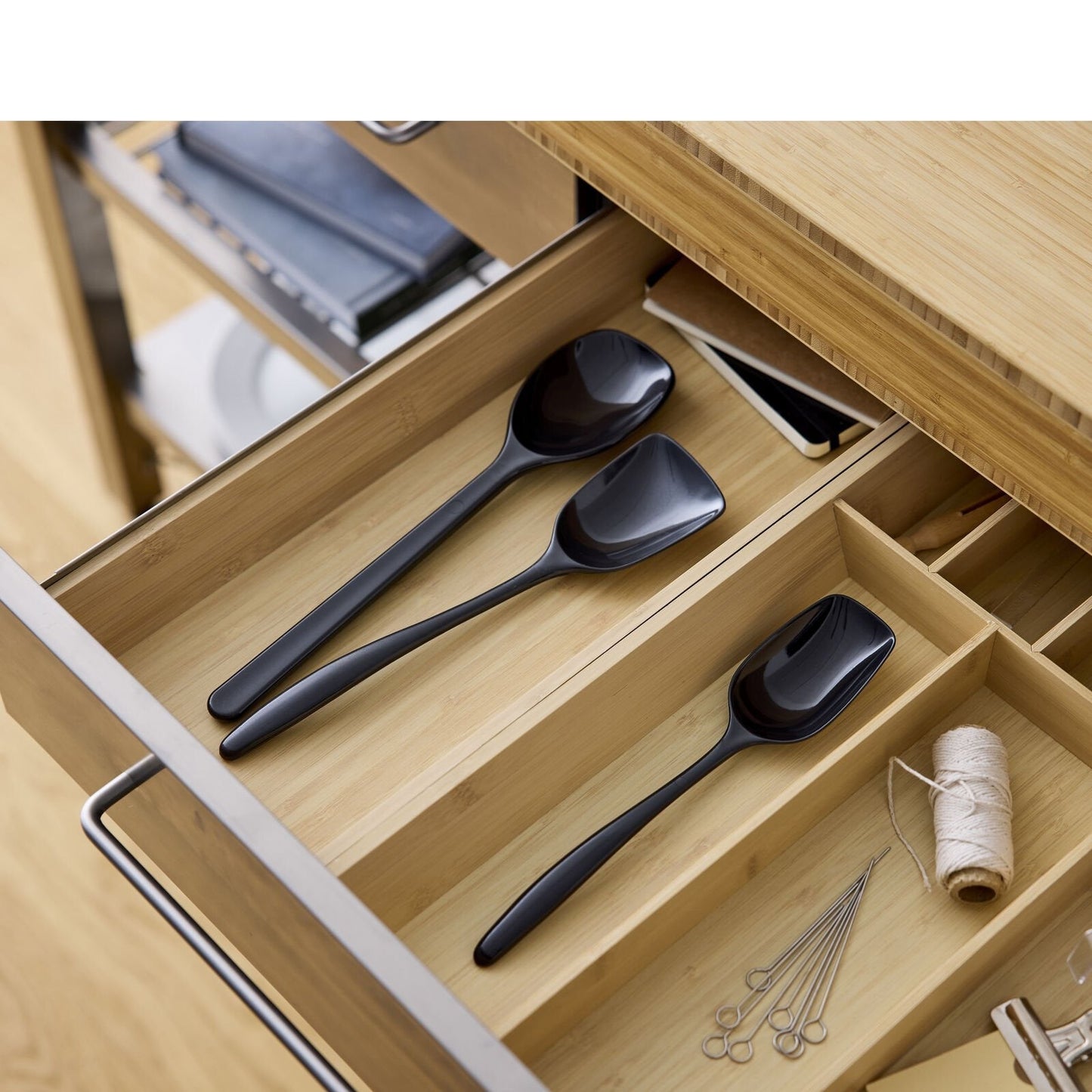 Slevset Dansk Designklassiker - 3 Delar - Kolsvart