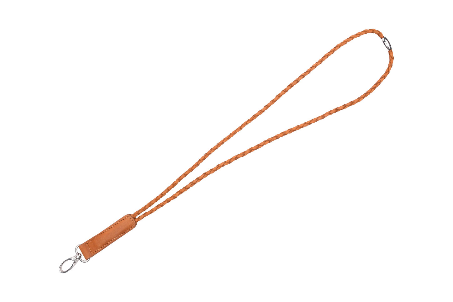 Keyhanger flätad - cognac