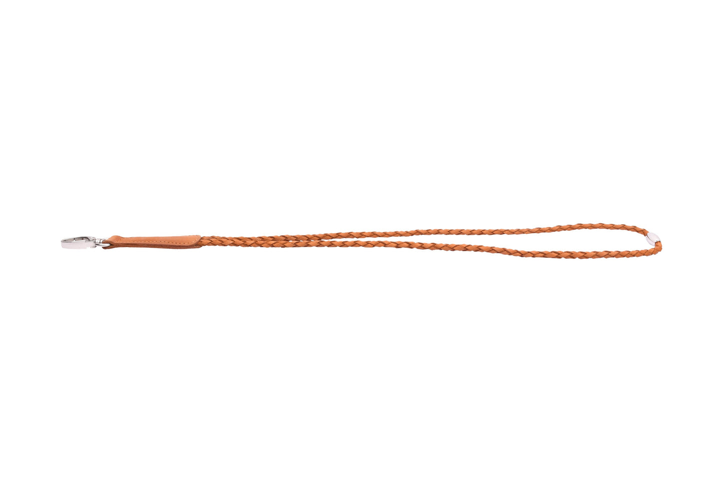 Keyhanger flätad - cognac