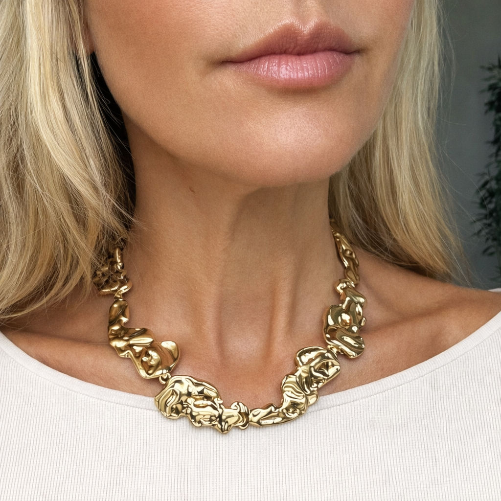 Halsband DARIA förgyllt