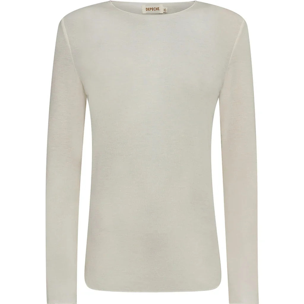 Blus Drew Cashmere mix - Off white