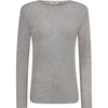 Blus Drew Cashmere mix - Light Grey Melange
