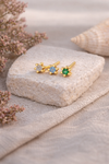 Mix box GIA - Emerald, Blå och Klar - förgylld