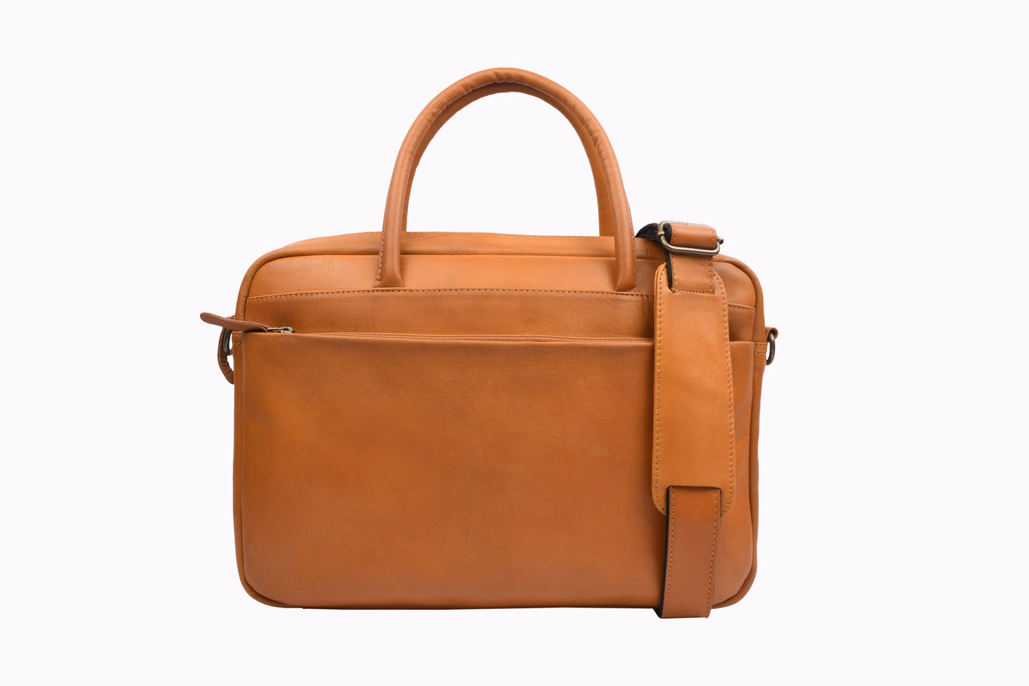 Laptopväska - Faust cognac