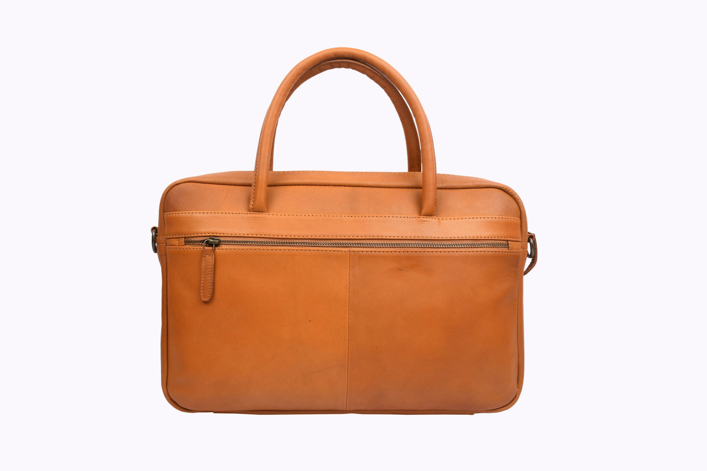 Laptopväska - Faust cognac