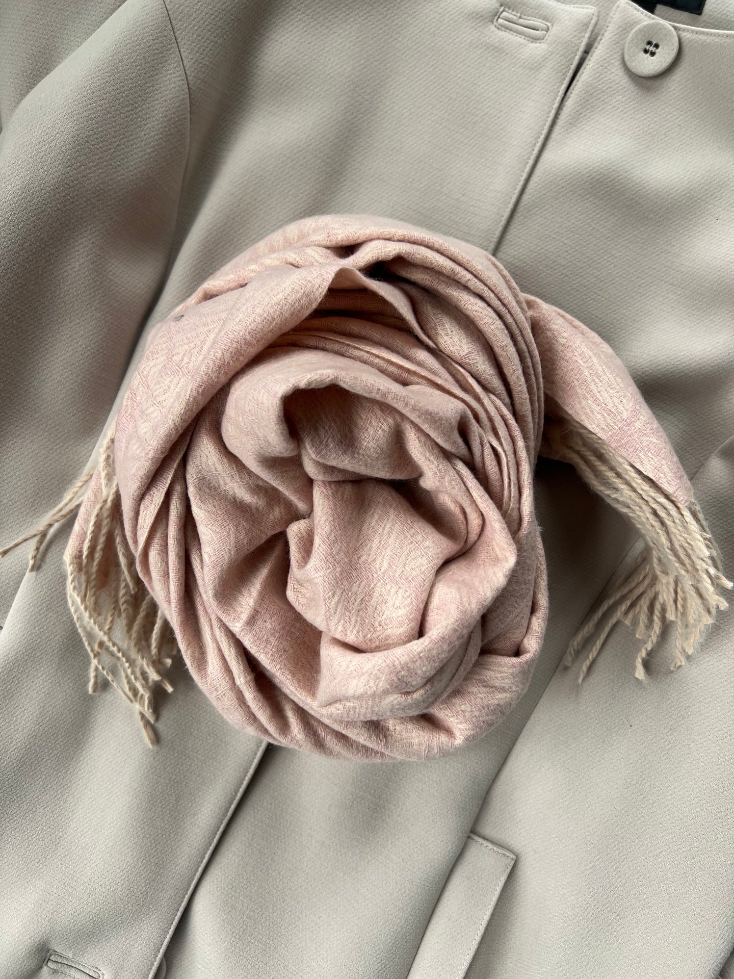 Halsduk Helena - Blush Pink