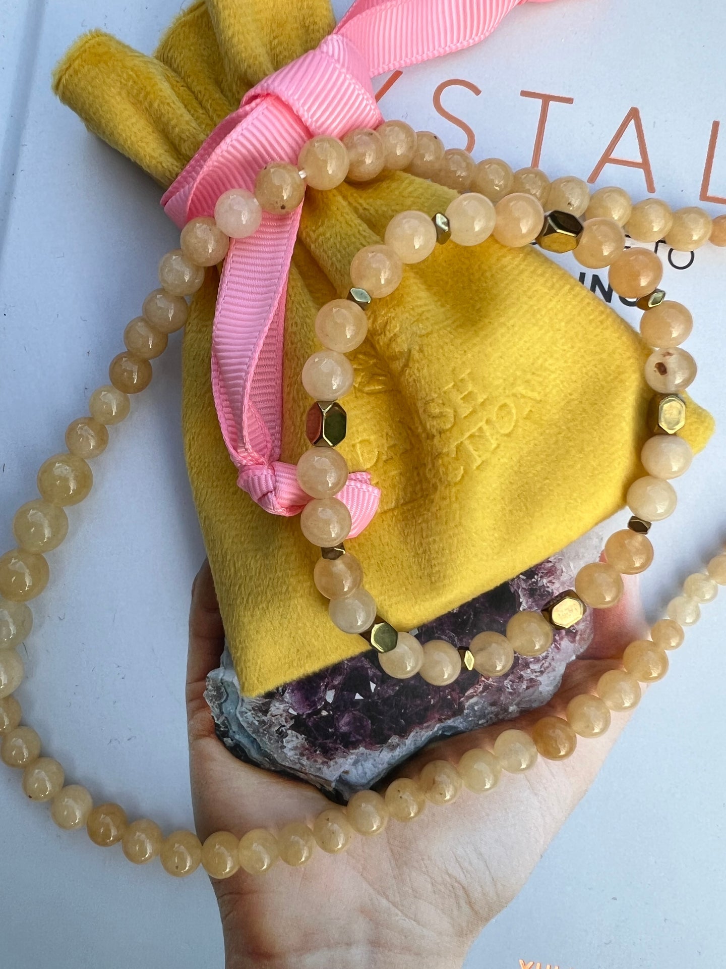 Jasmin Halsband/Armband Set - Sommarerbjudande