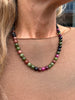 Halsband Mary Emerald/Berry Mix