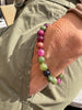 Armband Mary Emerald/Berry Mix