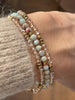 Armband Leah Sea Breeze/Natur – Set med 3 st